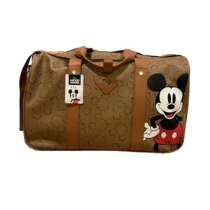 Disney Mickey Mouse 20" Duffel Travel Overnight Weekender Bag NEW